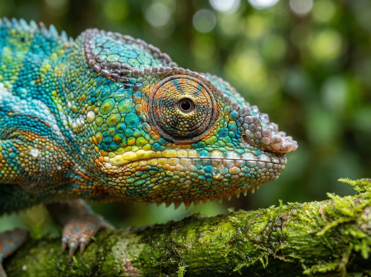 变色龙微距摄影 - 动物频道 摄影师画廊